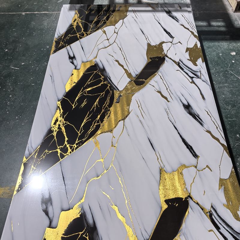 Mermer Alternatif Duvar Paneli UV Mermer Panel 1220mm*2440mm