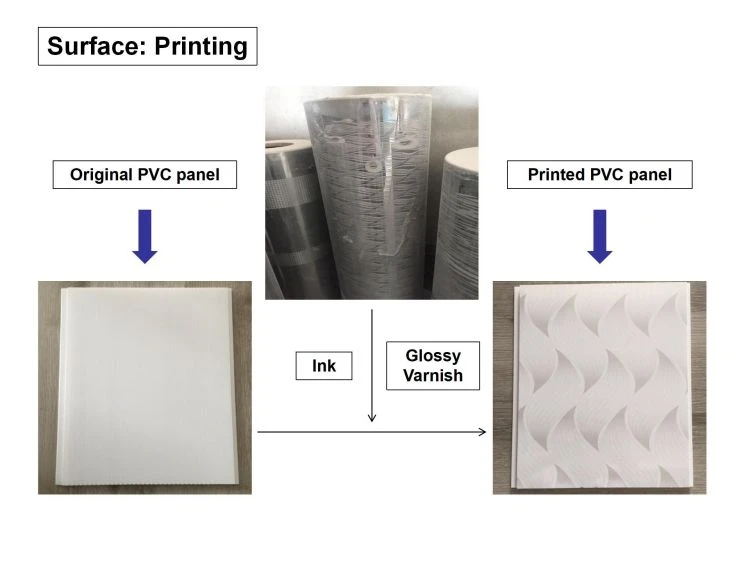 printing for PVC ceiling cladding